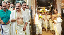 devaswom-chairman-says-cm-and-ministers-guruvayoor-visit-and-reels-filming-will-be-investigated