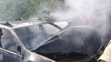 car-caught-fire-family-escaped-in-kozhikode