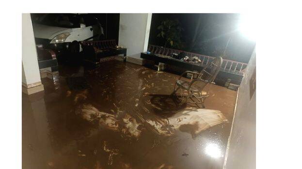 muddy-water-drained-away