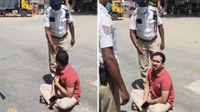 my-wife-is-pregnant-man-stages-road-protest-over-governors-convoy-in-bengaluru