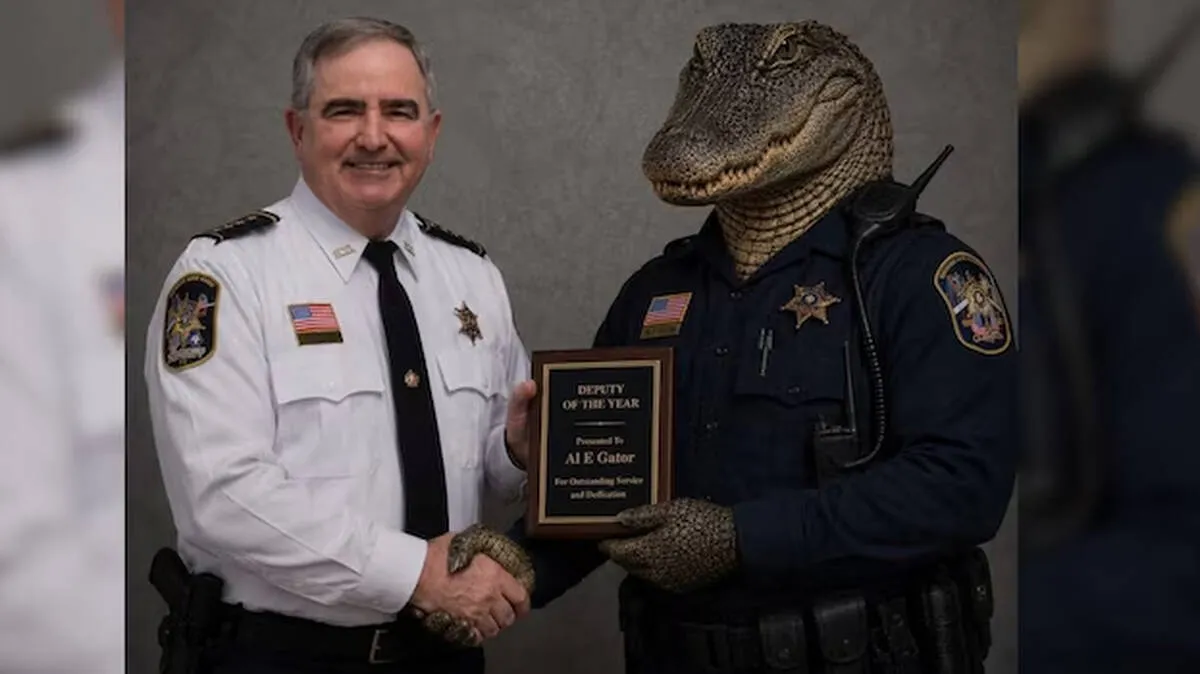 police-and-alligator