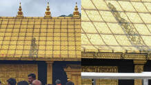color-change-in-sabarimala-shrine--it-is-ghee-temple-roof-washed