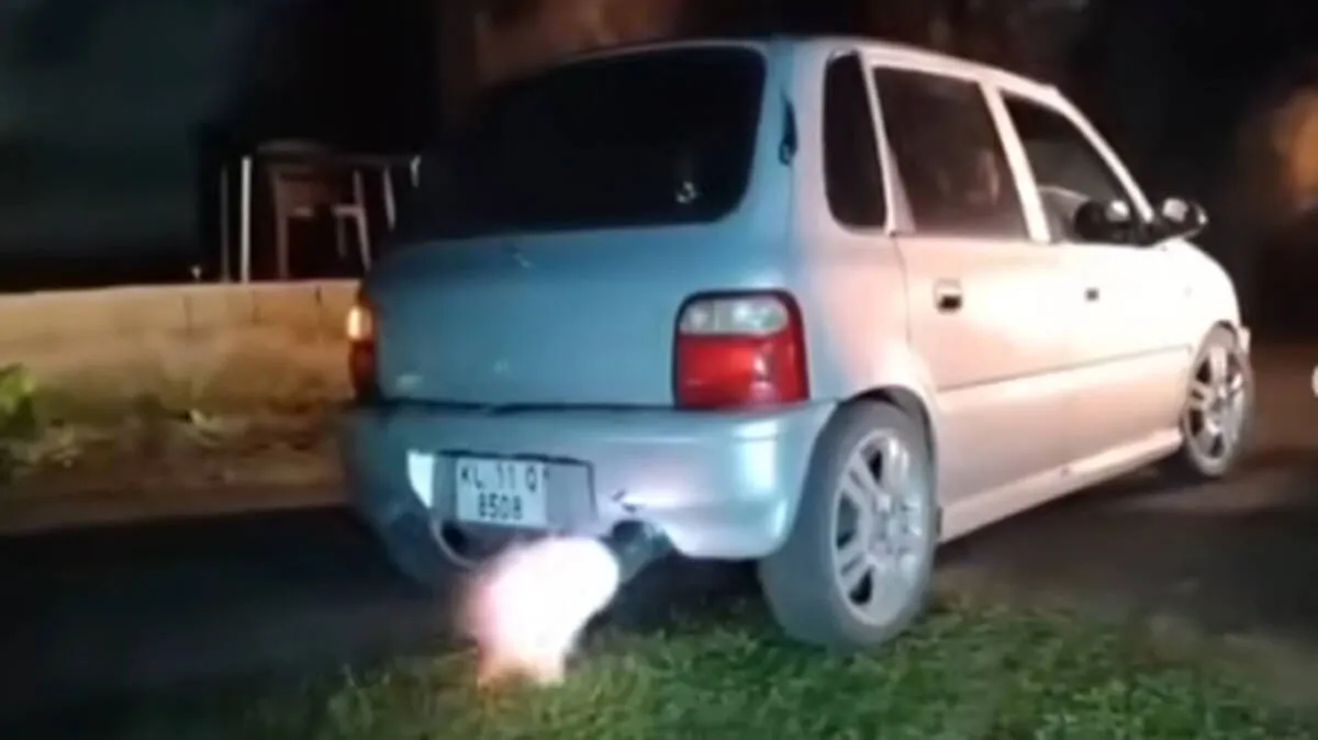 car-spits-fire