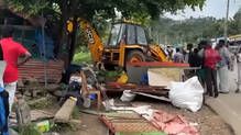 bulldozer-raj-in-idukki-shop-that-sold-illegal-drugs-demolished