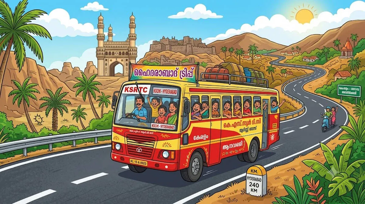 ഓണം കൂടാം, ഹൈദരാബാദിൽ
ആനവണ്ടിയേറി!