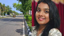 thiruvallam-road-accident-it--employees--car-hit-cctv-bike