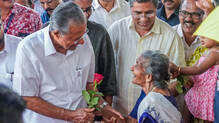 social-pension-pinarayi-vijayan-protest