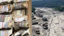 nepal-flood-bank-safe-money-theft-arrests