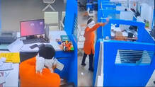 video-nagpur-bank-robbery-chilli-powder-attack-rs-four-lakh-stolen-accused-arrested-in-30-minutes
