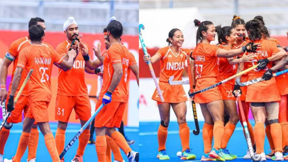 women-men-hockey-team