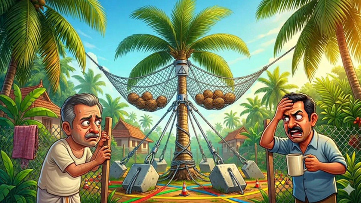 Going coconuts! Man blows one lakh over ridiculous coconut tree dispute