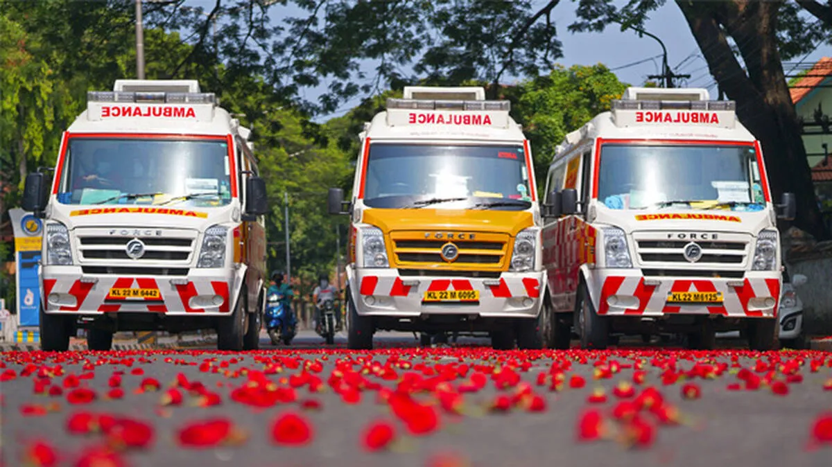 ambulances