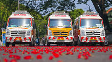 ambulances